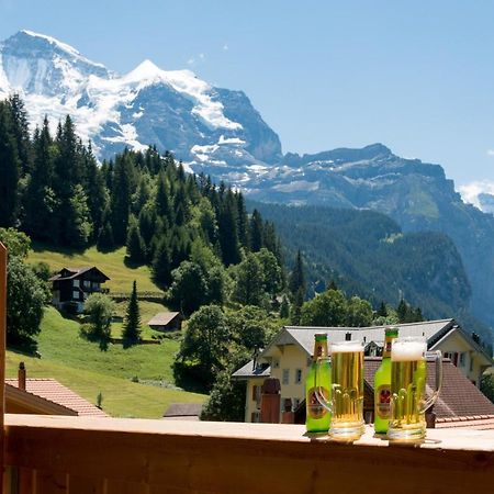 Panoramapark Soleil Chalet E Венген Екстериор снимка