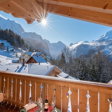 Panoramapark Soleil Chalet E Венген Екстериор снимка