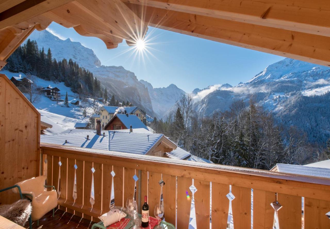 Panoramapark Soleil Chalet E Венген Екстериор снимка