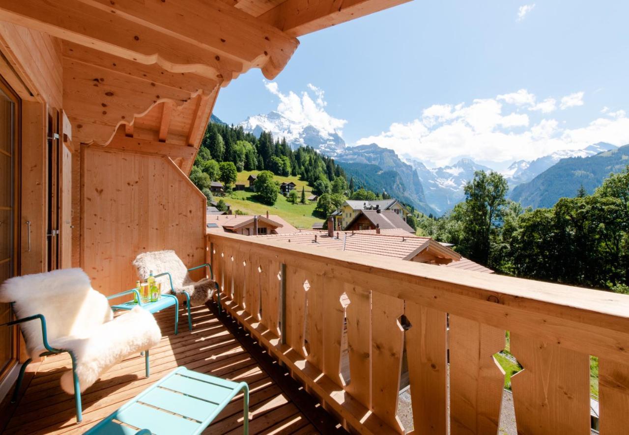 Panoramapark Soleil Chalet E Венген Екстериор снимка