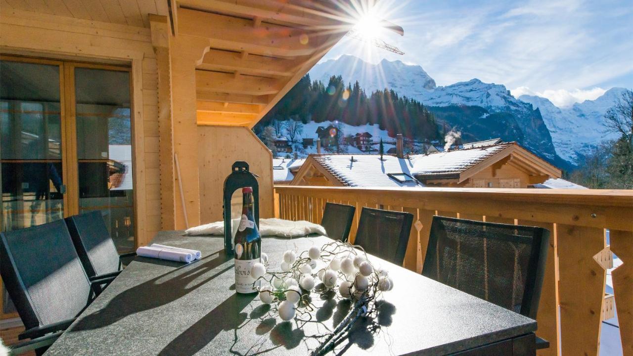 Panoramapark Soleil Chalet E Венген Екстериор снимка